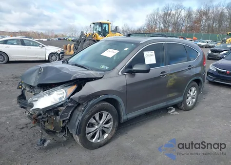 2012 Honda Cr-V Ex-L z USA, uszkodzony, nr VIN 5J6RM4H77CL045616